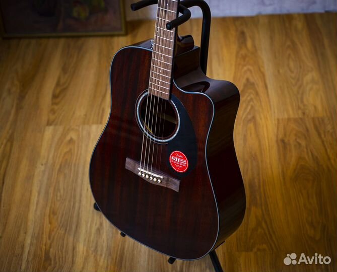 Fender CD-60SCE dread All Mahogany