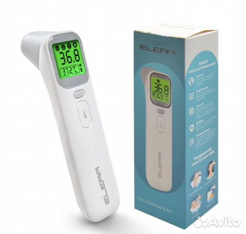 Бесконтактный инфракрасный термометр градусник