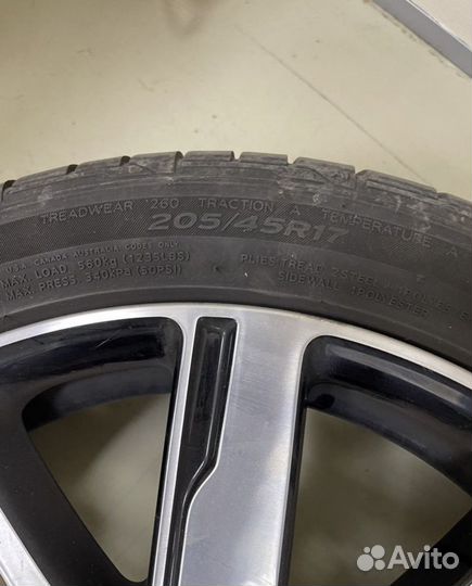Летняя резина на оригинальных дисках