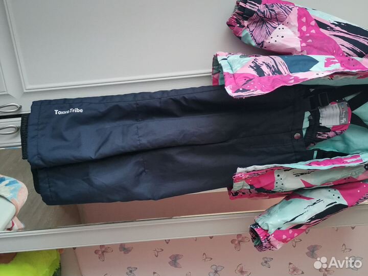 Зимний костюм для девочки 122