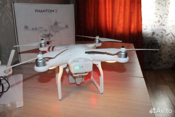 Квадрокоптер dji phantom 3 advanced