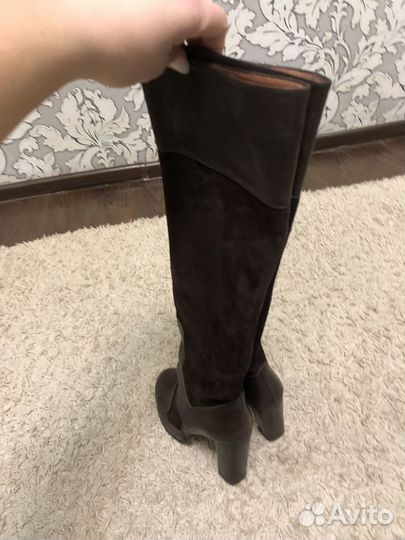 Сапоги женские натуральная кожа 36размер