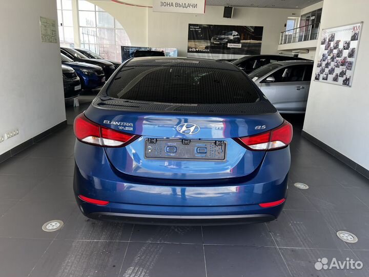 Hyundai Elantra 1.6 AT, 2015, 152 673 км