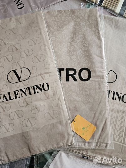 Шелковый платок бежевый