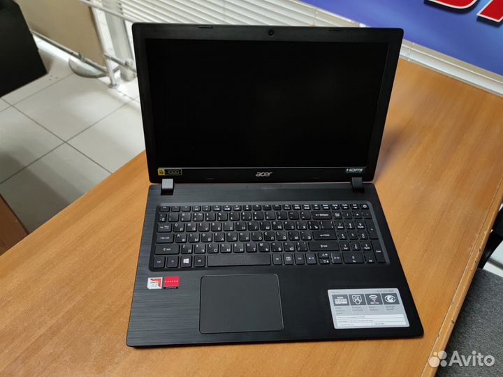 Ноутбук бу с гарантией / acer / как новый