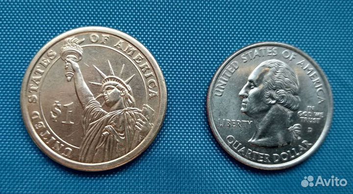 Обмен/продажа 1 доллар США Президент Т. Джеферсон