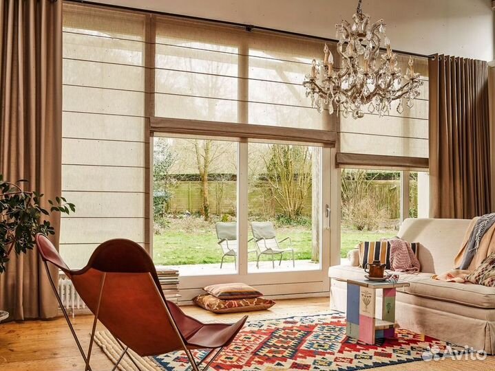 Римские шторы. Ухаживайте легко без стирки