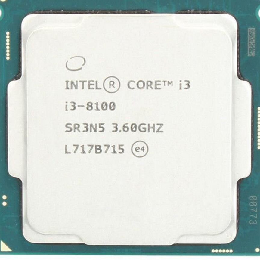 [SR3N5] Процессор Intel Core I3-8100 3.60 Ghz Sr3n5