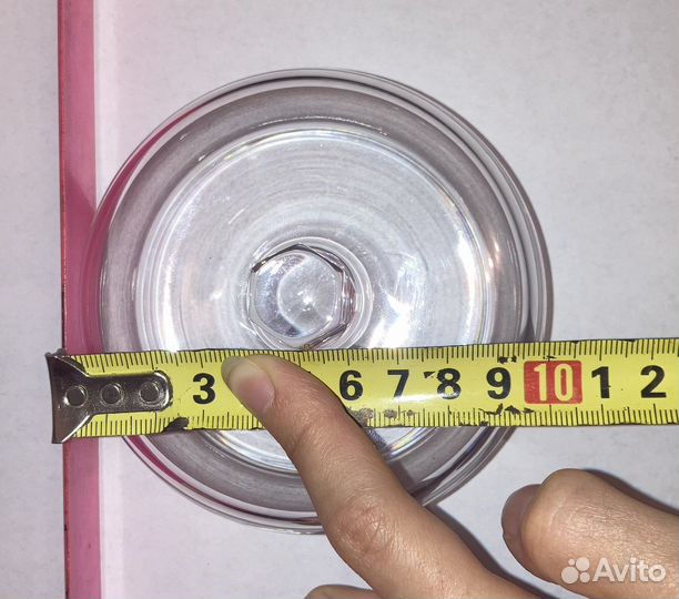 Хрустальный кувшин с крышкой, салатники