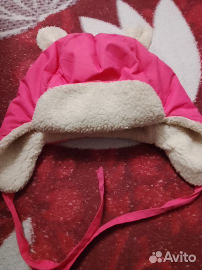 Шапка зимняя для девочки 48 Crockid