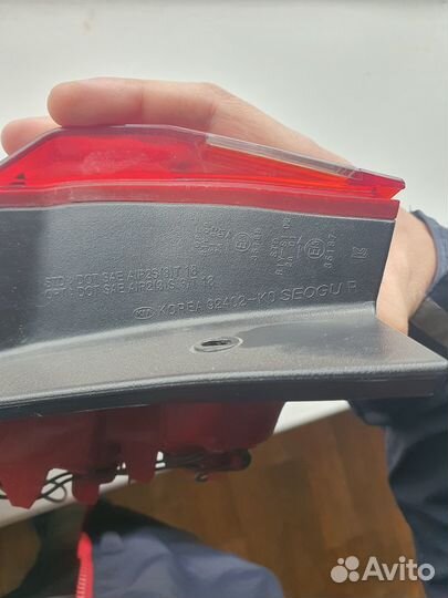 Фонарь задний правый kia soul 2019+