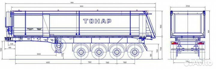 Перевозки тонарами