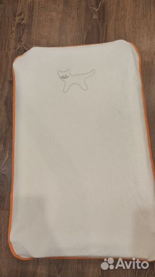 Надувной пеленальный матрасик IKEA с чехлом