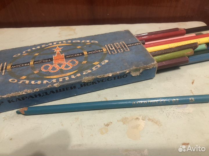 Набор цветных карандашей «Олимпиада-80»