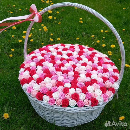 Розы мыльные 301 шт