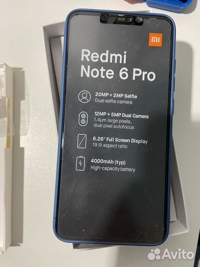 Xiaomi redmi note 6 pro 32 возможен обмен