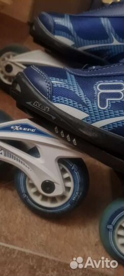 Роликовые коньки fila рпздвижные