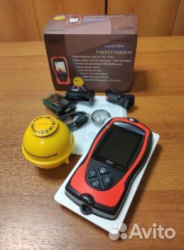 Эхолот аккумуляторный беспроводной, цветной