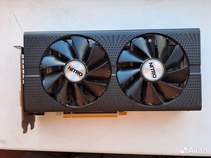Видеокарта sapphire nitro+ rx480 8gb