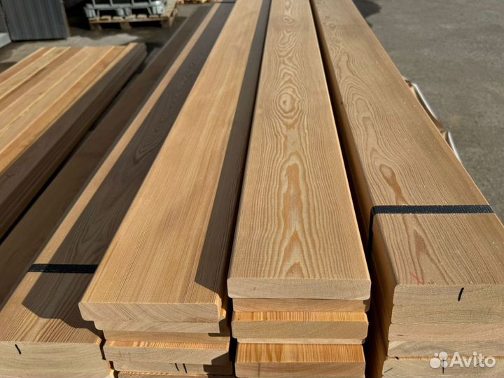 Палубная доска из лиственницы от производителя