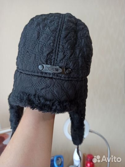 Шапка мужская ушанка 57 размер