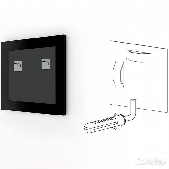 Зеркало Evoform Definite 60х60 BY 0611 в багетной