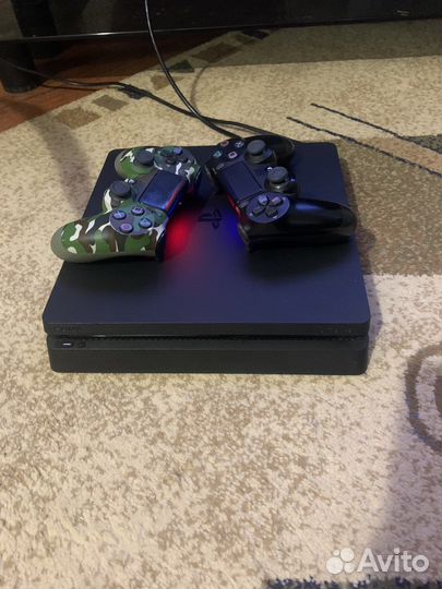 Sony playstation 4 slim 1tb 2 геймпада