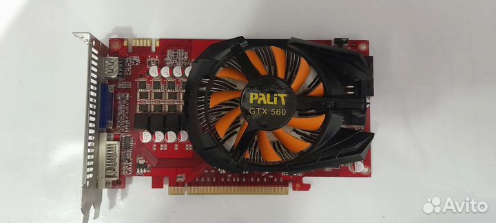 Видеокарта gtx560 1gb