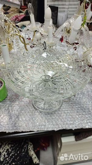 Ваза для фруктов Мальцов или ранние Дятьково