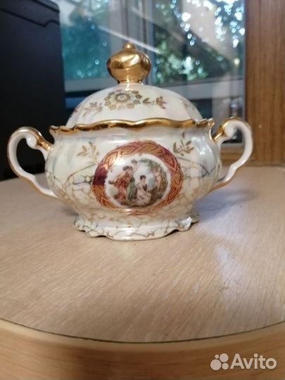 Сервиз Мадонна гдр (чайно-кофейный +столовый)