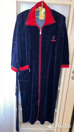 Халат велюровый женский