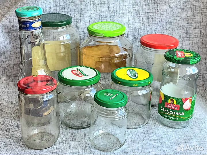 Банки стеклянные