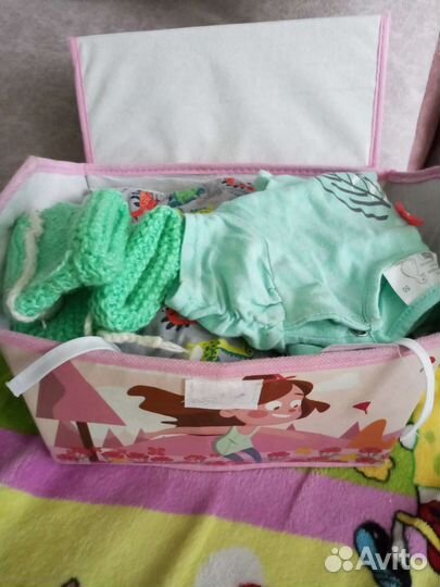 Кукла с кроваткой