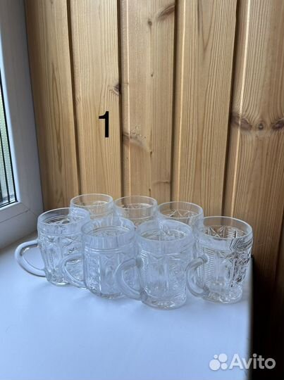 Хрустальные кружки