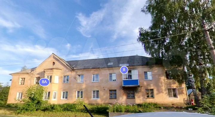 2-к. квартира, 43,7 м², 1/2 эт.