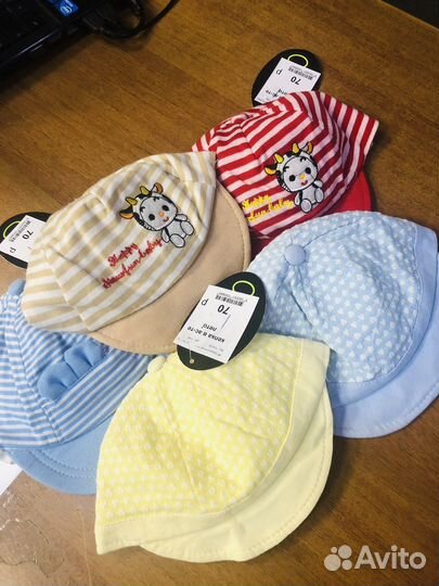 Кепки х/б и трикотаж