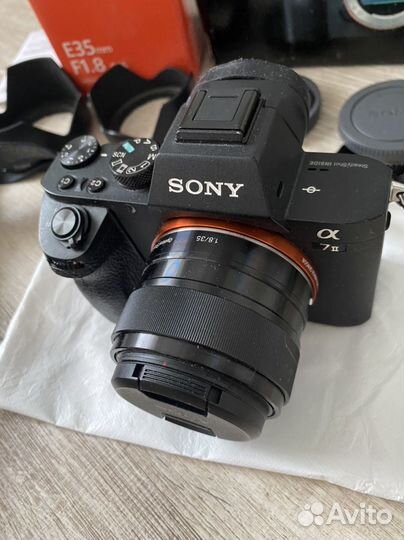 Фотоаппарат беззеркальный sony a 7 m II+объектив