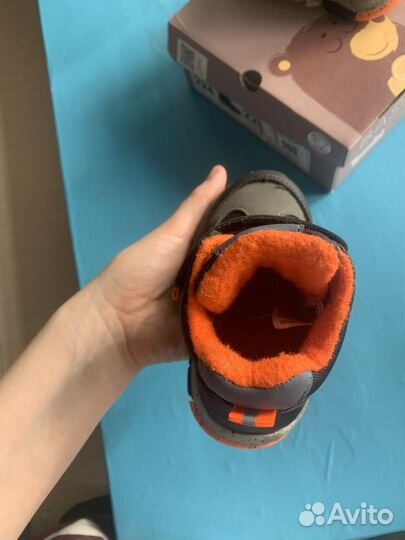 Ботинки демисезонные 22 размер tombi