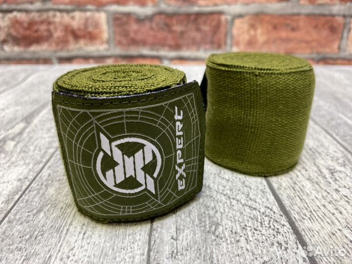 Боксерские бинты Fight Expert Rival 4м. хаки