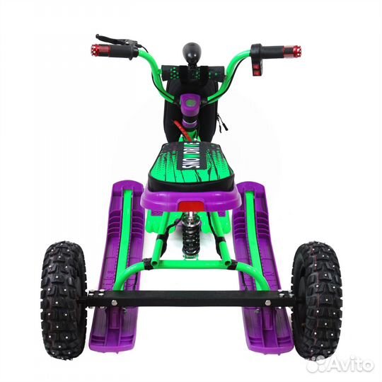 Детский электро снегокат Snow Razor Pro