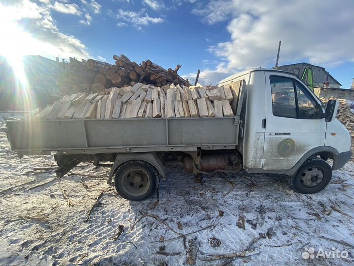 Дрова березовые колотые