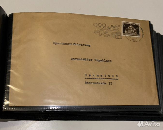 Коллекция почтовых конвертов Германия СССР