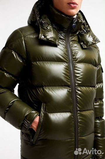 Пуховик Moncler Maya хаки