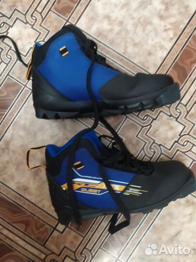 Беговые лыжи с креплением