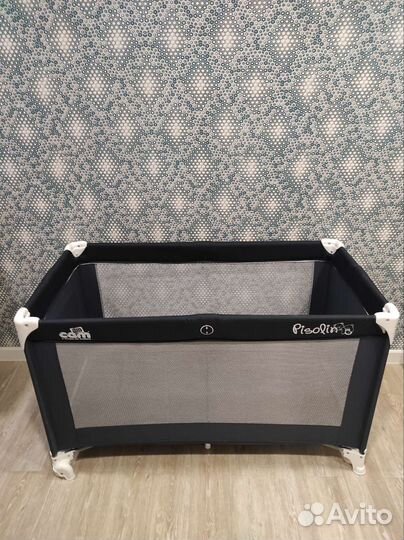 Детская кроватка манеж складная