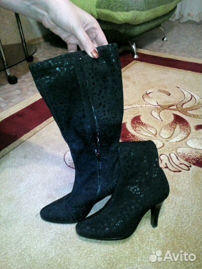 Сапоги-чулки демисезонные