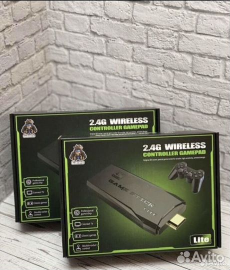 Игровая приставка game stick 64gb