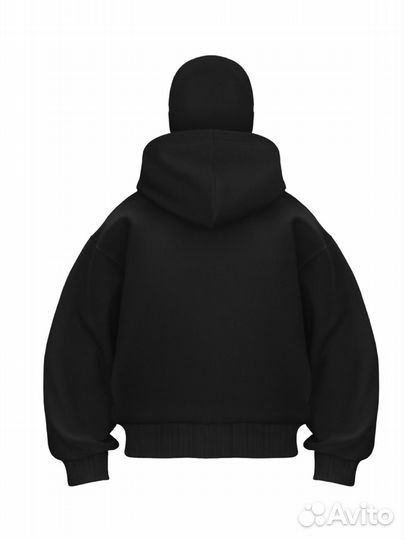 Зип худи tommy sinny с балаклавой type