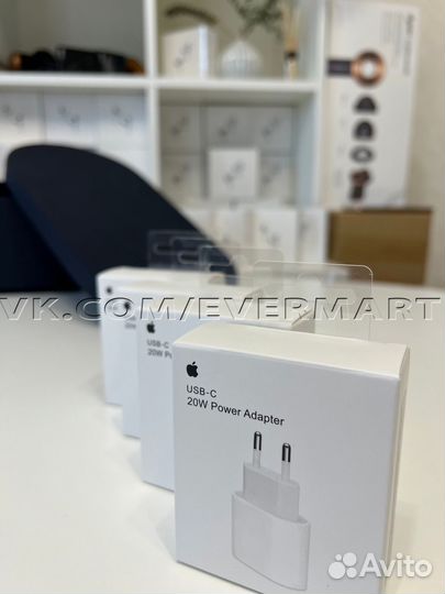 Блок питания apple 20w (Быстрая зарядка)