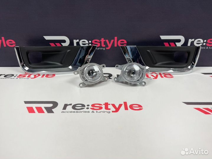 Комплект туманок Toyota Land Cruiser 300 LED S1948